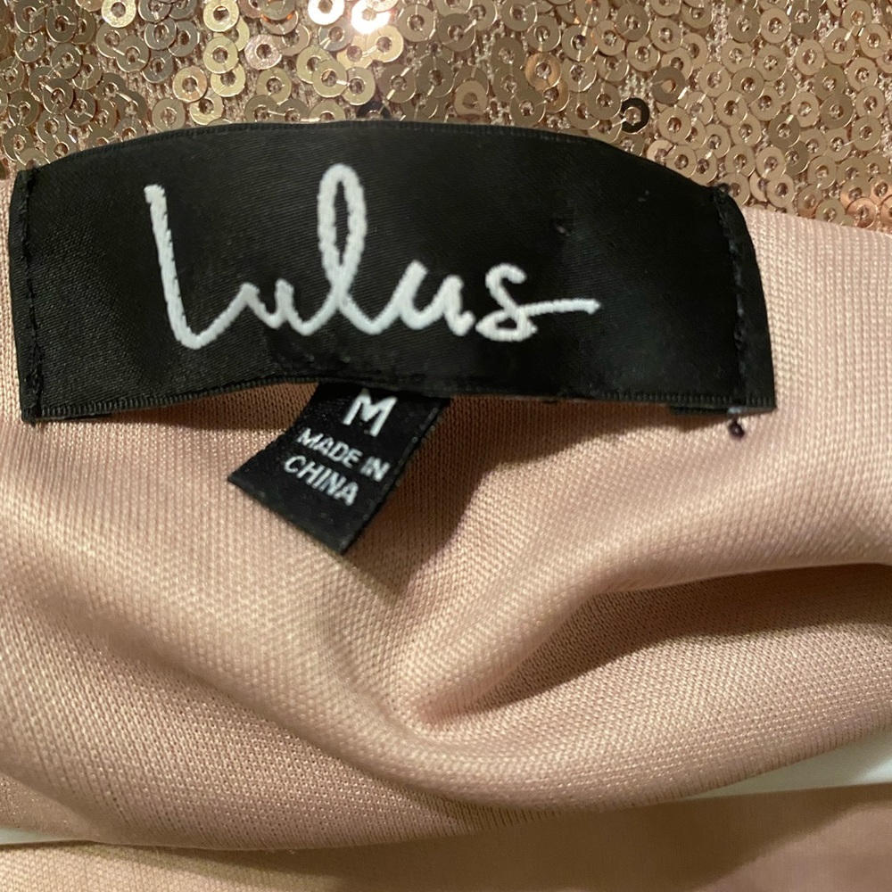 LuLu’s Sequin Dress - Picture 3 of 3